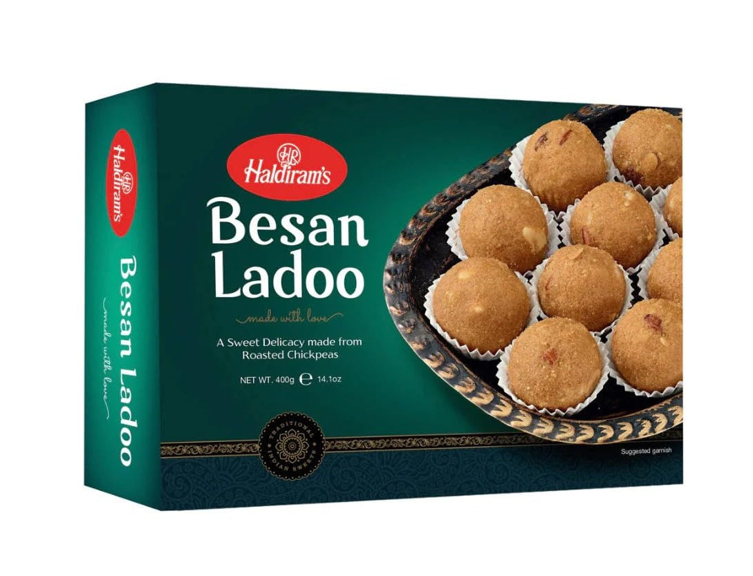 BESAN LADOO 400g (HALDIRAMS)