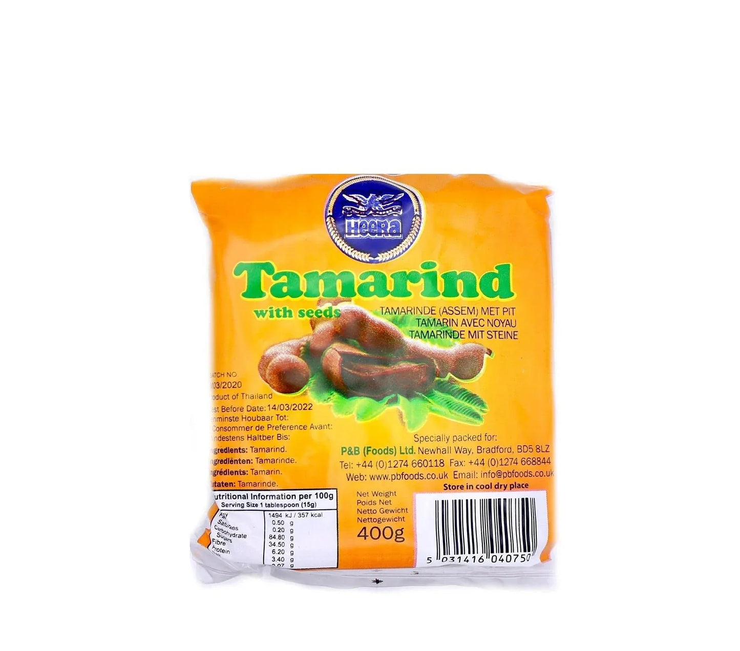 HEERA TAMARIND WET 400G - Kashmir Watan Foodstores