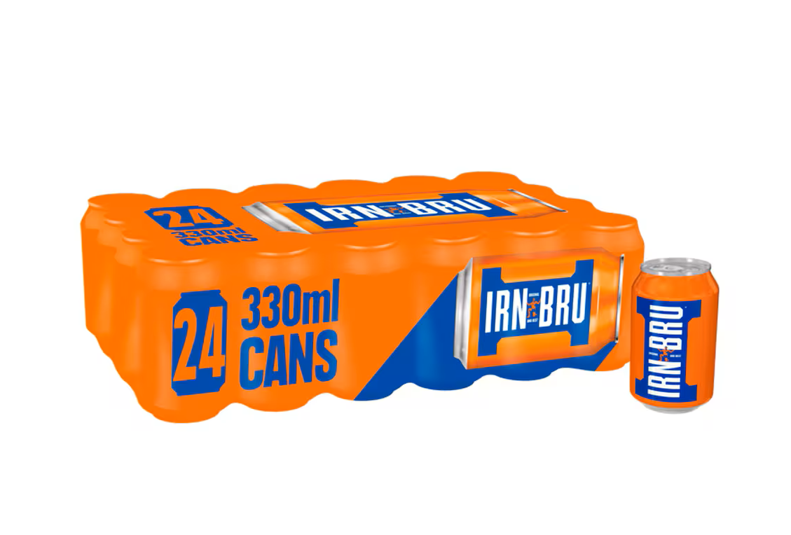 IRN BRU CANS 24*330ML NON PM