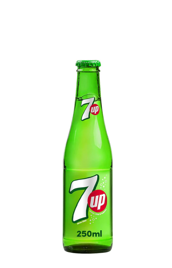 7UP GLASS BOTTLE 250ML