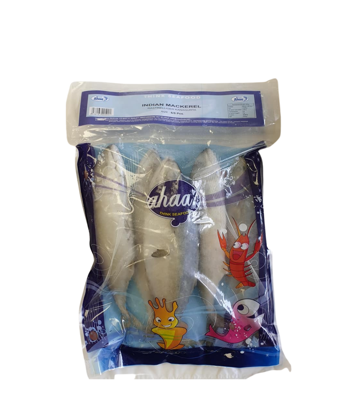 AAHA INDIAN MACKEREL 6/8 FISH 1KG AAHA INDIAN MACKREAL FISH 1KG