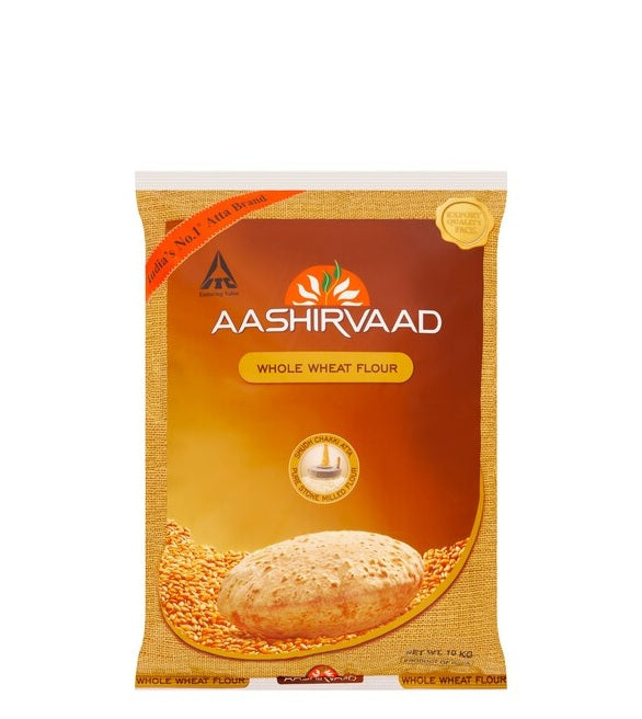 AASHIRVAD WHOLE WHEAT FLOUR 10KG