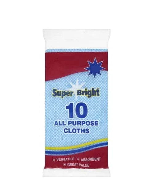 SUPER BRIGHT ALL PURPOSE CLOTH 10PC - Kashmir Watan Foodstores
