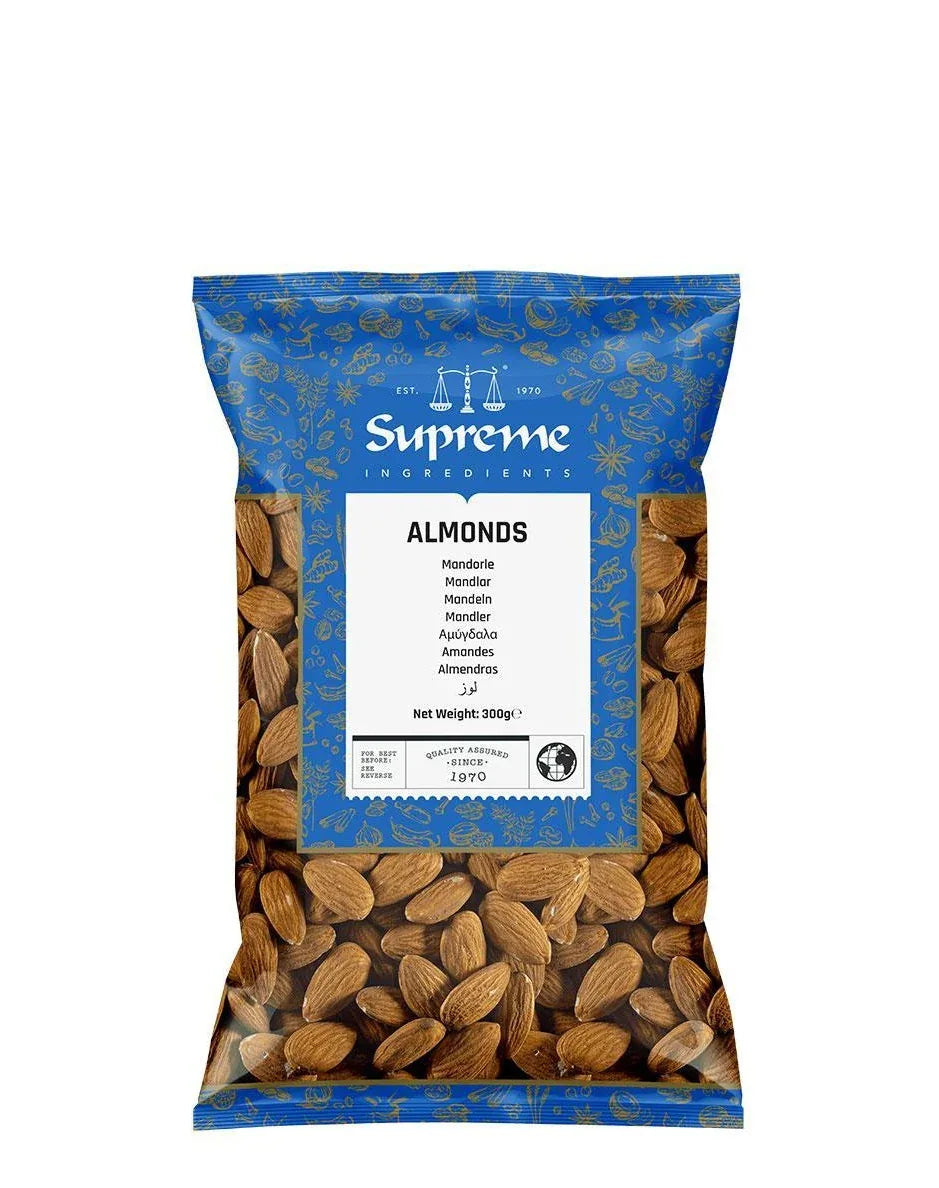 SQ ALMONDS 300G - Kashmir Watan Foodstores