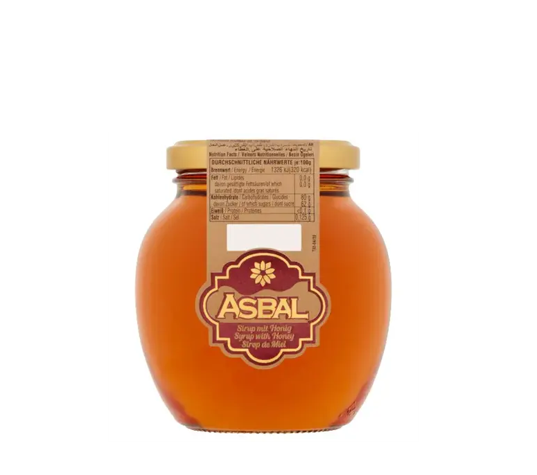ASBAL SYRUP WITH HONEY 480G ASBAL SYRUP WITH HONEY 480G