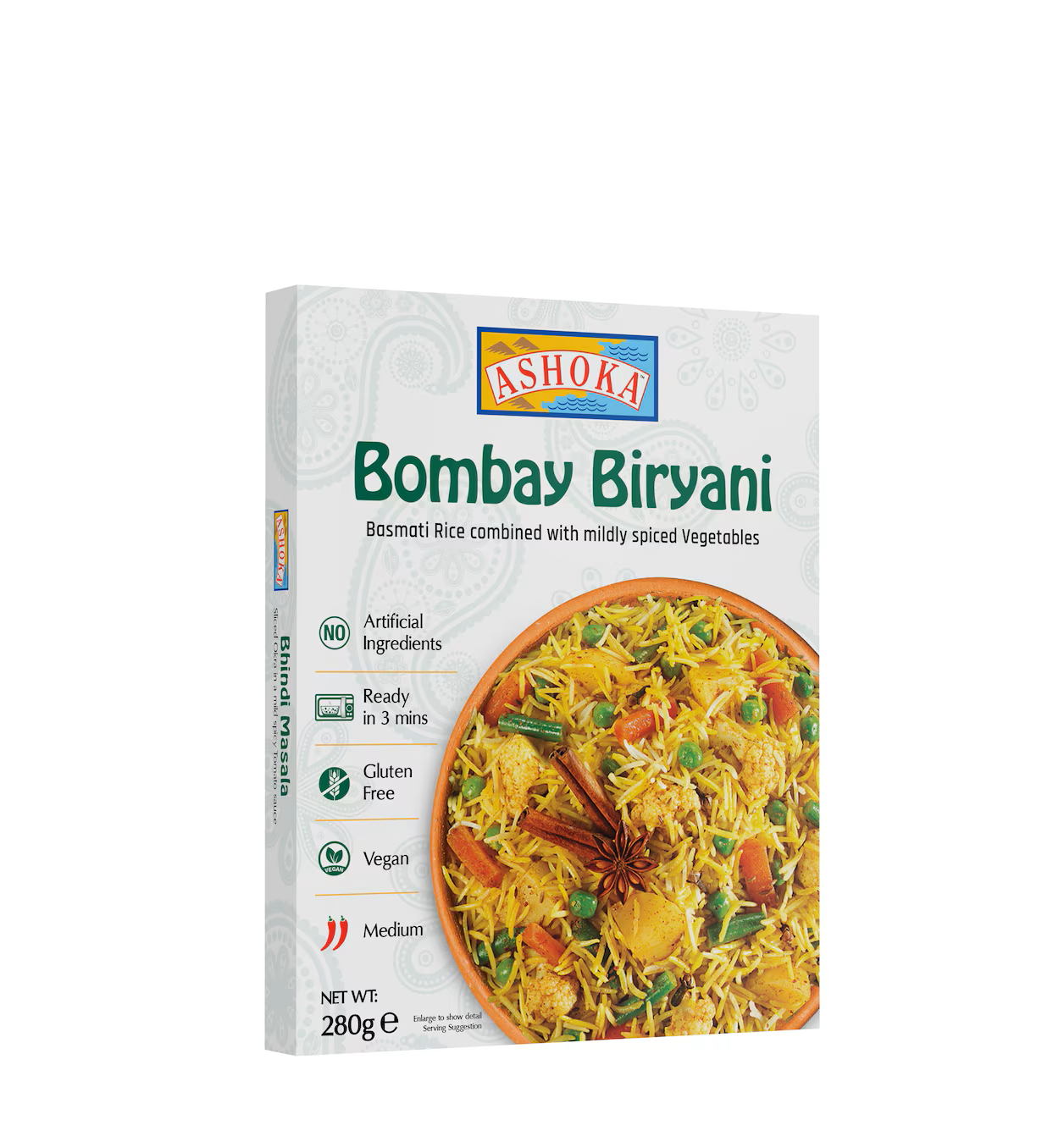 ASHOKA BOMBAY BIRYANI 280G