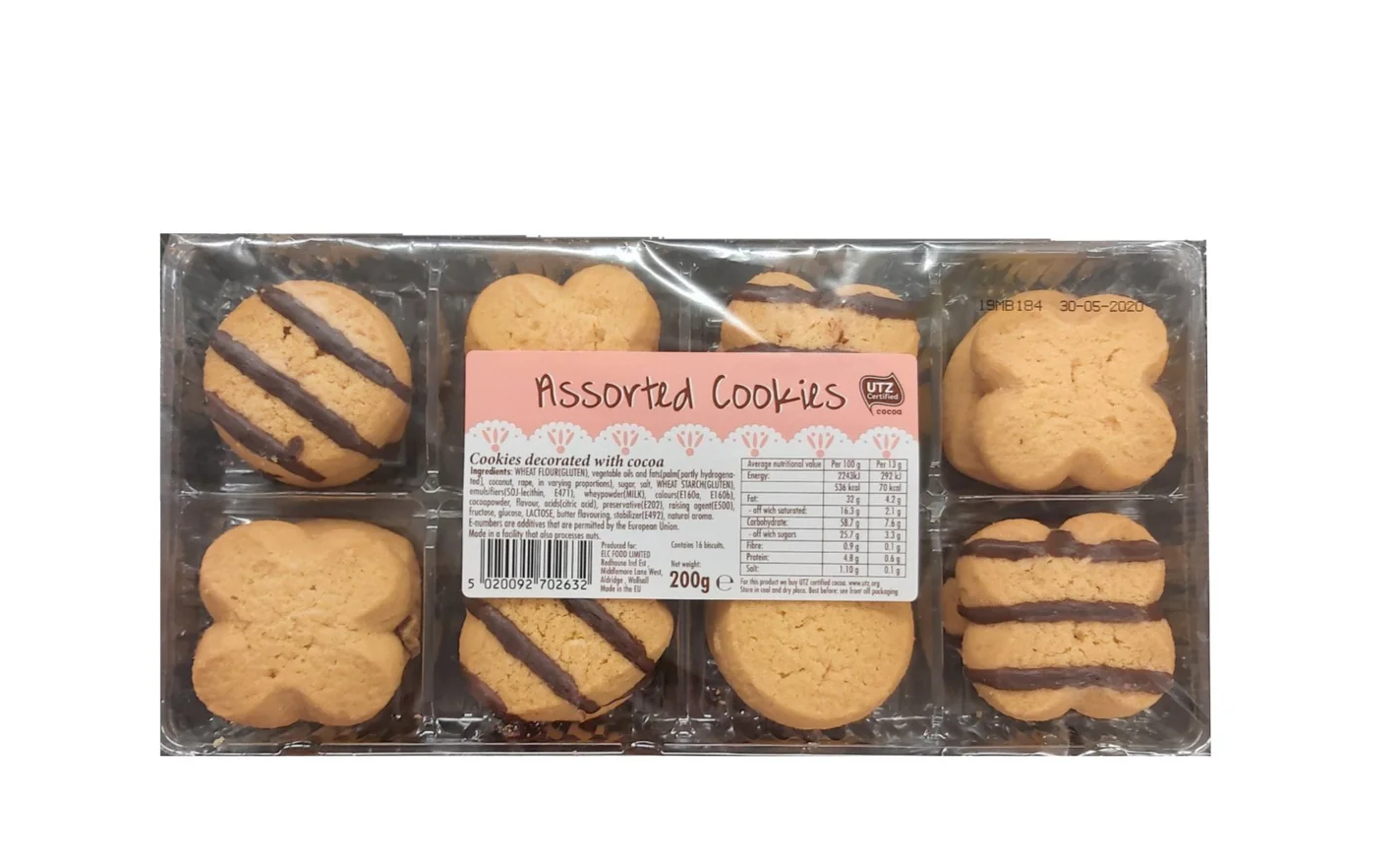 ASSORTED COOKIES 200G