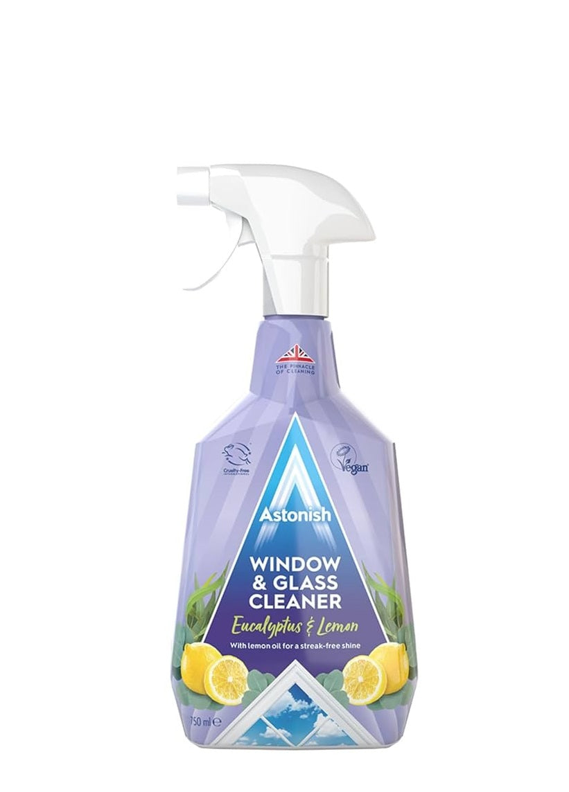 ASTONISH WINDOW&GLASS LEMON 750ML