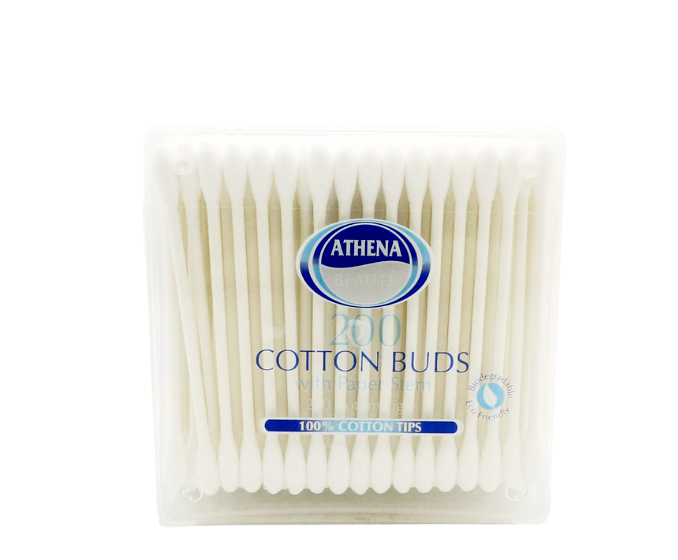 ATHENA COTTON BUDS PAPER STEM 200'S