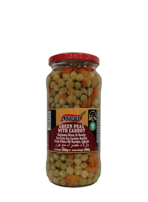 AYCAN TR GREEN PEAS 580G