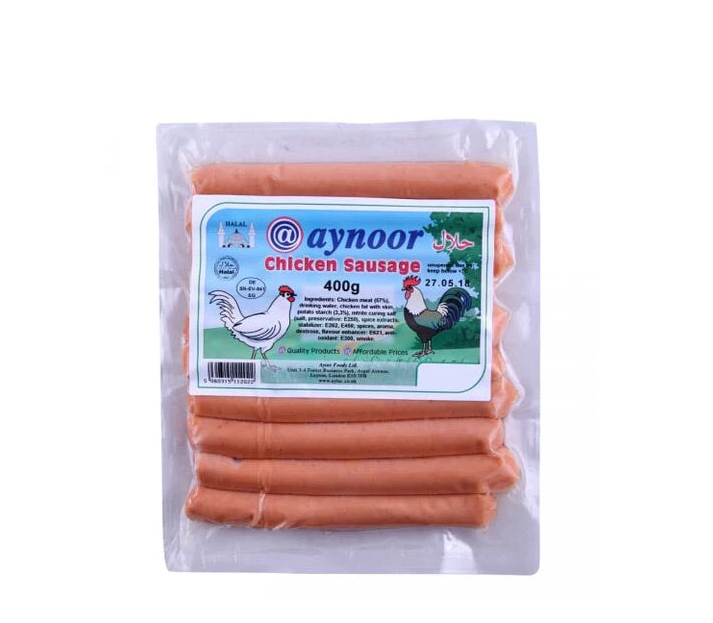 AYNOOR CHICKEN SAUSAGE 400G