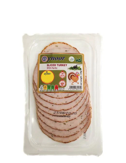 AYNOOR SLC TURKEY WITH HERBS 130G