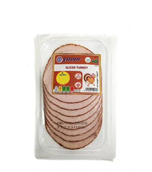 AYNOOR SLC TURKEY BREAST 130G