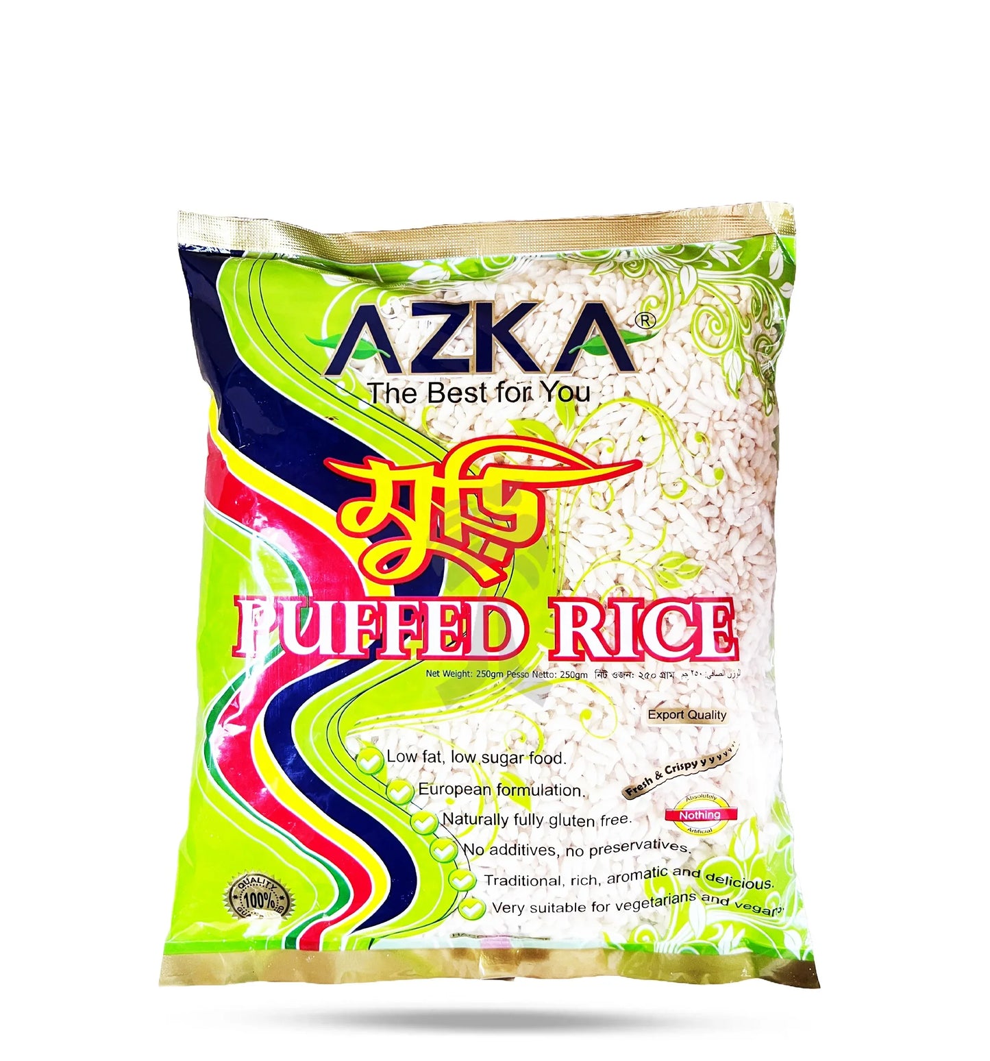 AZKA PUFFED RICE 250G - Kashmir Watan Foodstores