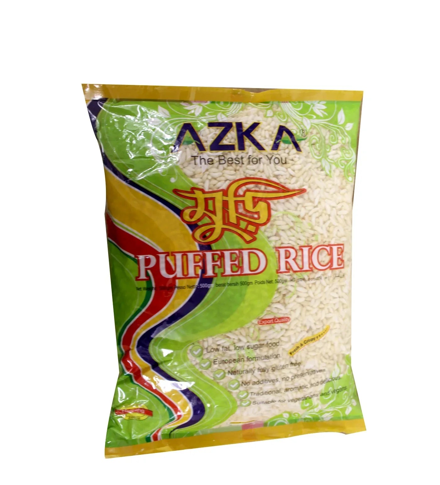 AZKA PUFFED RICE 500G - Kashmir Watan Foodstores