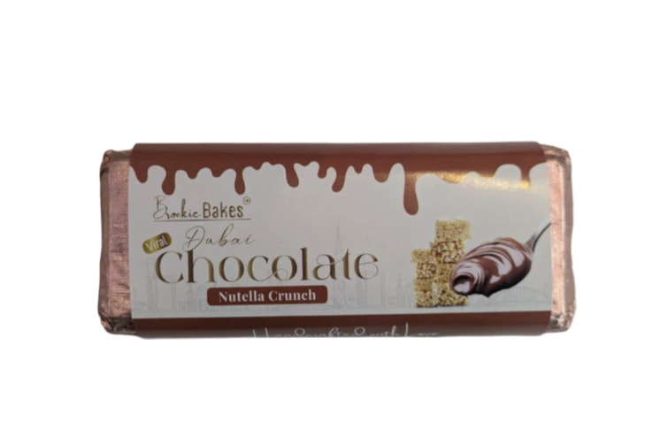 DUBAI CHOCOLATE NUTELLA CRUNCH 75G (BROOKIE BAKES)