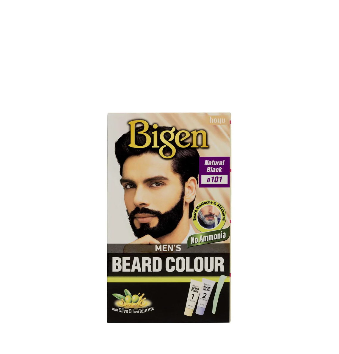 BIGEN BEARD COLOUR 101 N/BLACK 40G