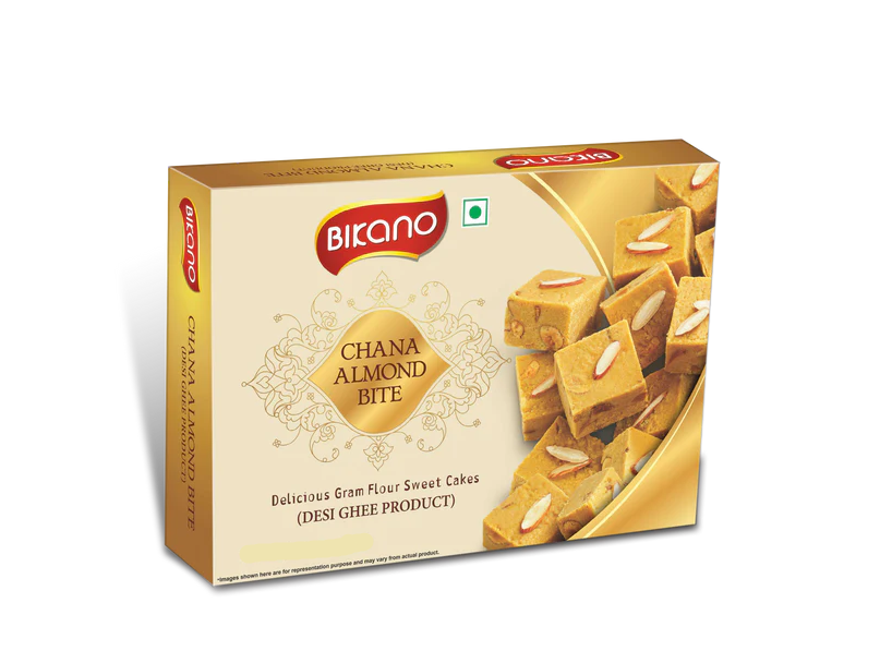 BIKANO CHANNA ALMOND BITES 400G
