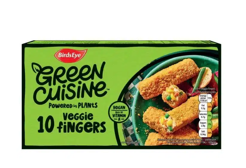 BIRDS EYE GREEN CUISINE VEGGIE FINGERS 10 PCS - Kashmir Watan Foodstores