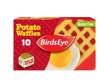 POTATO WAFFLES 10PCS 567G (BIRDSEYE)