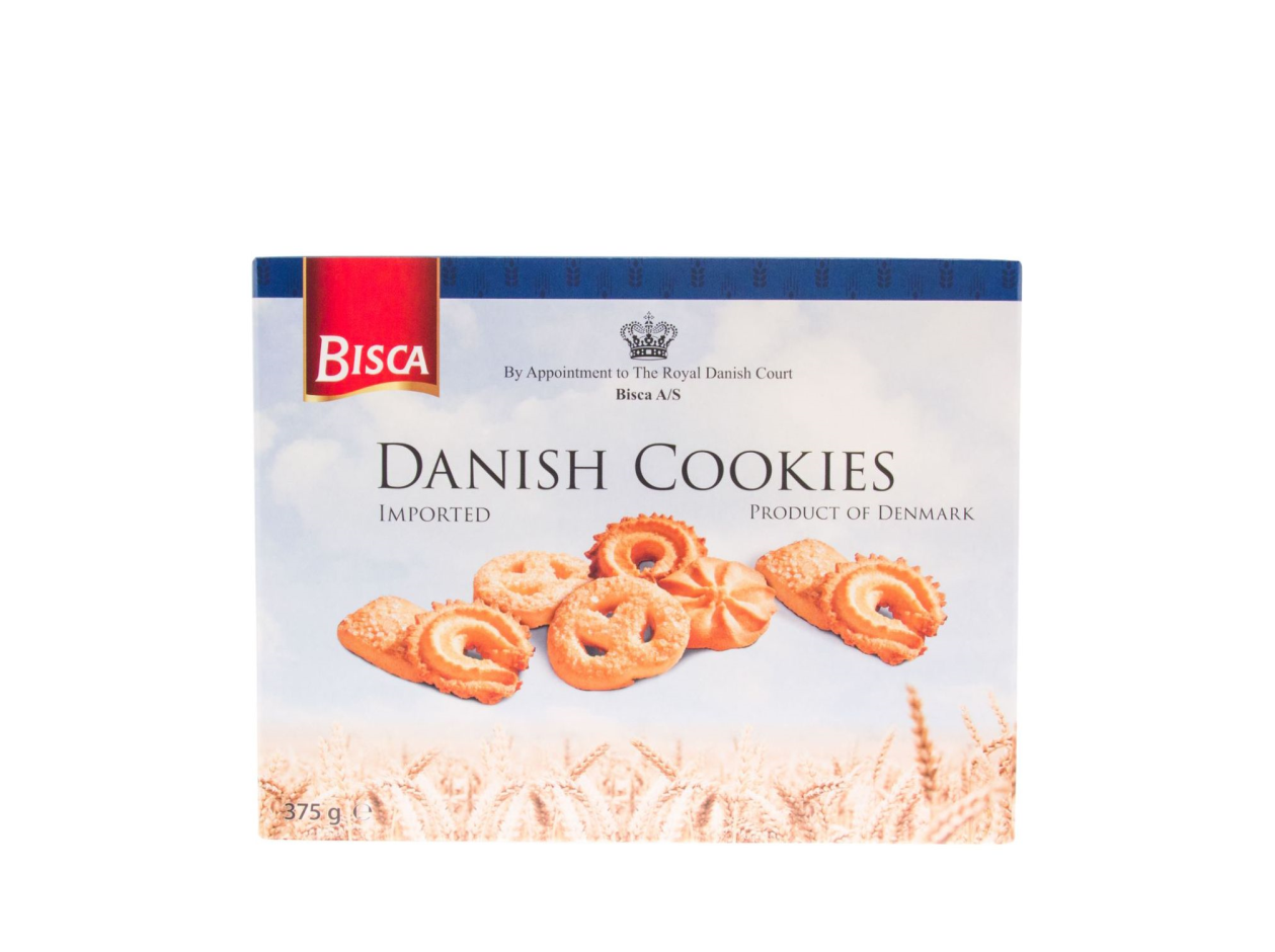 BISCA DANISH COOKIES 375G
