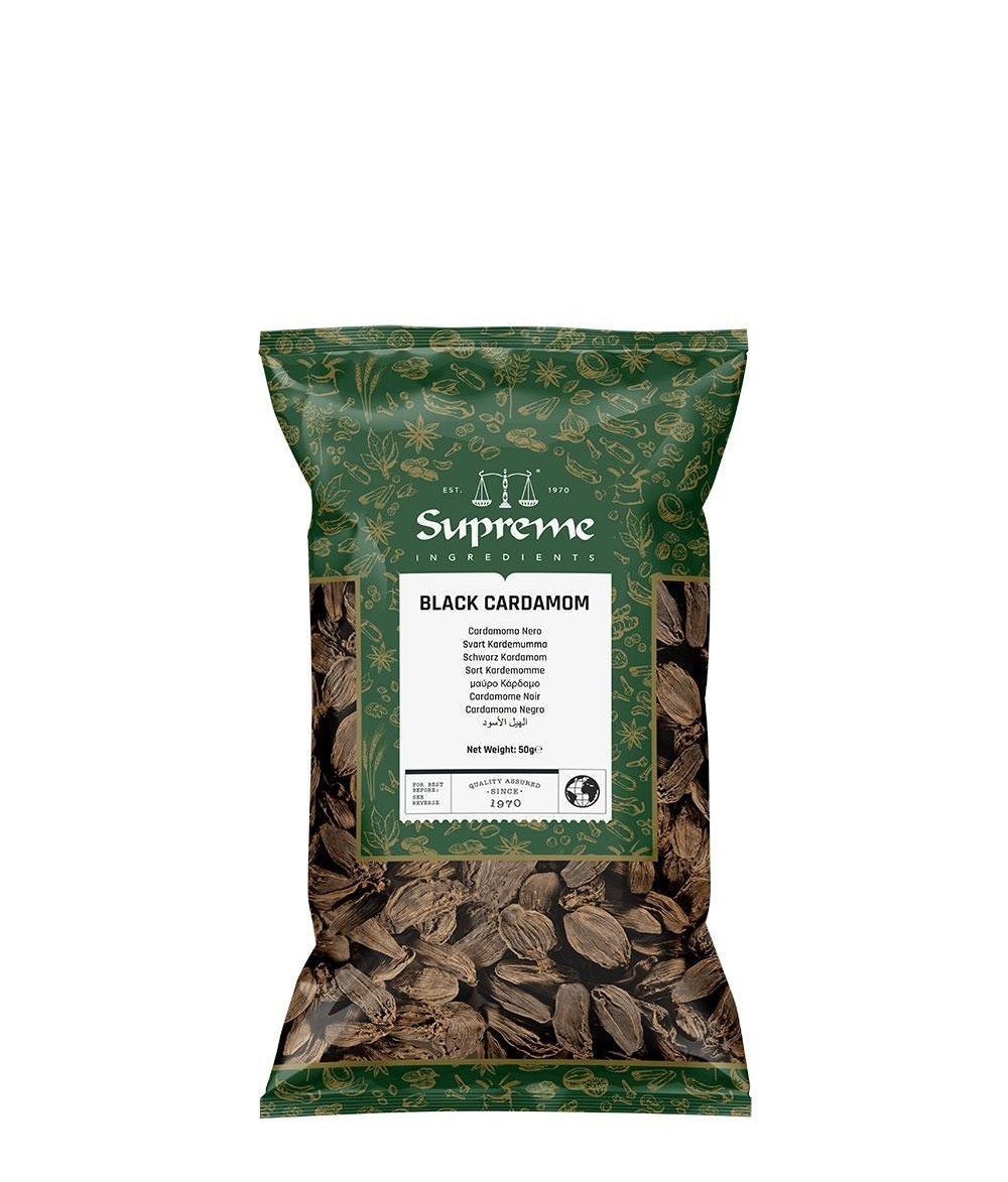 SQ BLACK CARDAMOMS 50G