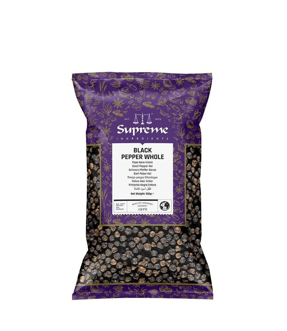 SQ BLACK PEPPER WHOLE 100G
