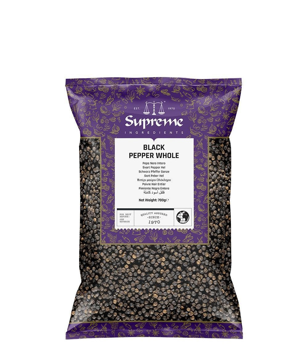 BLACK PEPPER WHOLE 700G (SUPREME QUALITY)