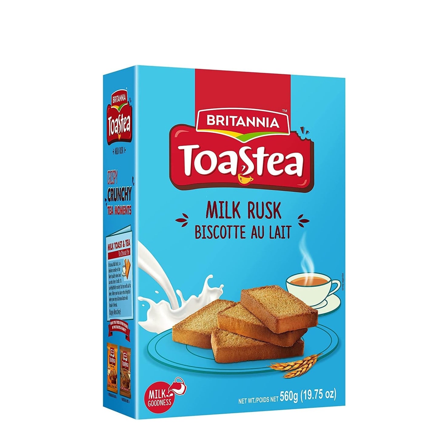 BRITANNIA MILK RUSKS 560G