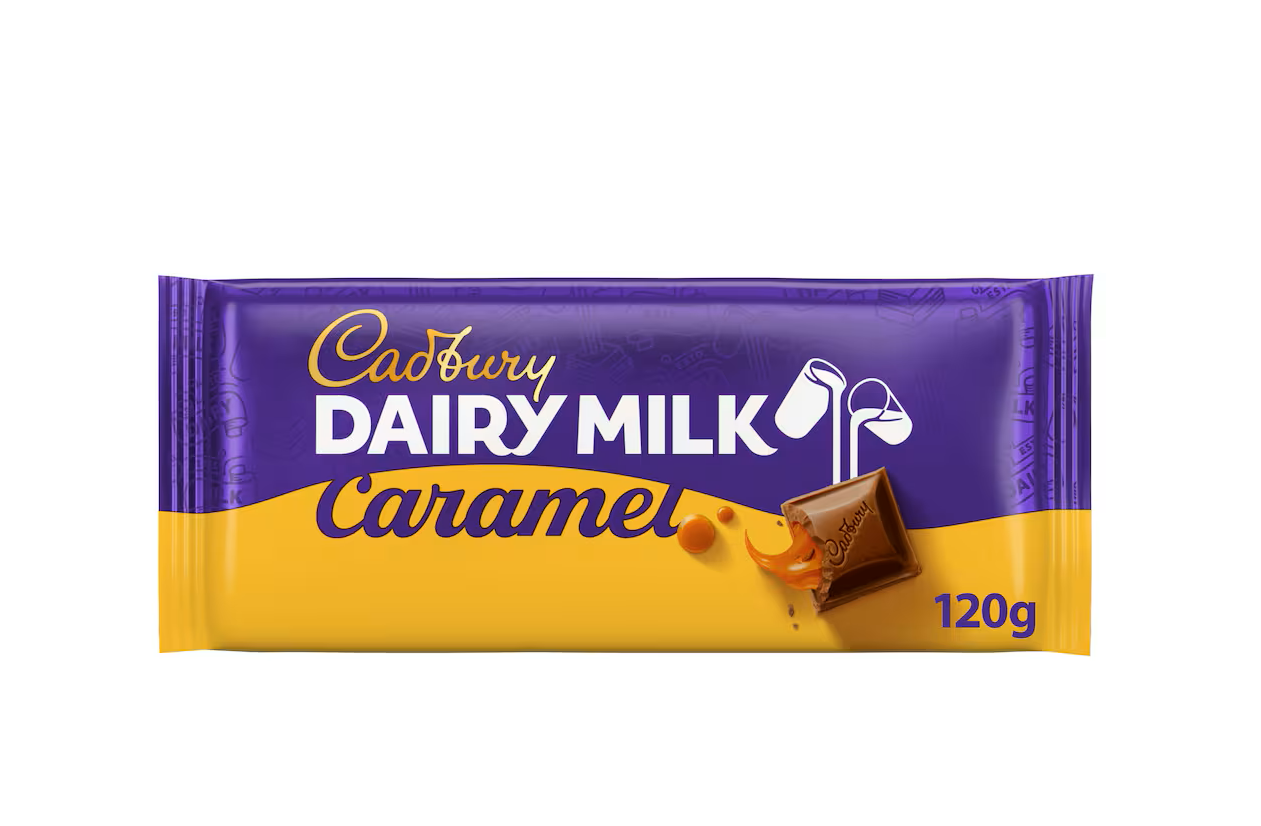 CADBURY CARAMEL CHOCOLATE 120G