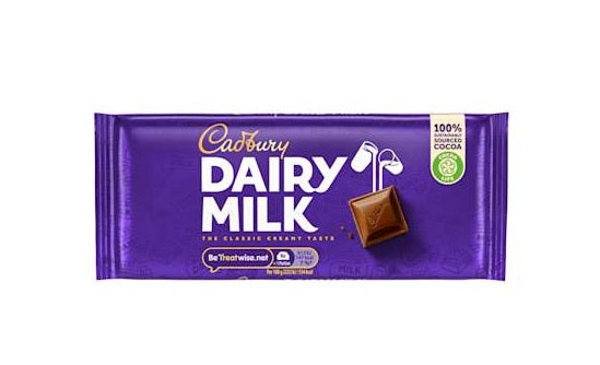 CADBURY MILK BLOCK 110G CADSBURY MILK BLOCK 110G