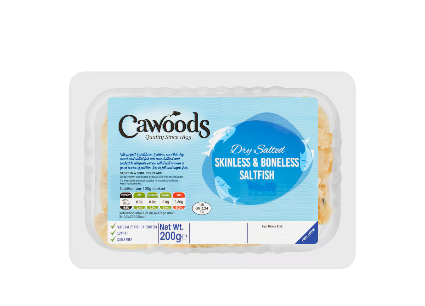 CAWOOD SALT FISH 200G CAWOOD SALT FISH 200G
