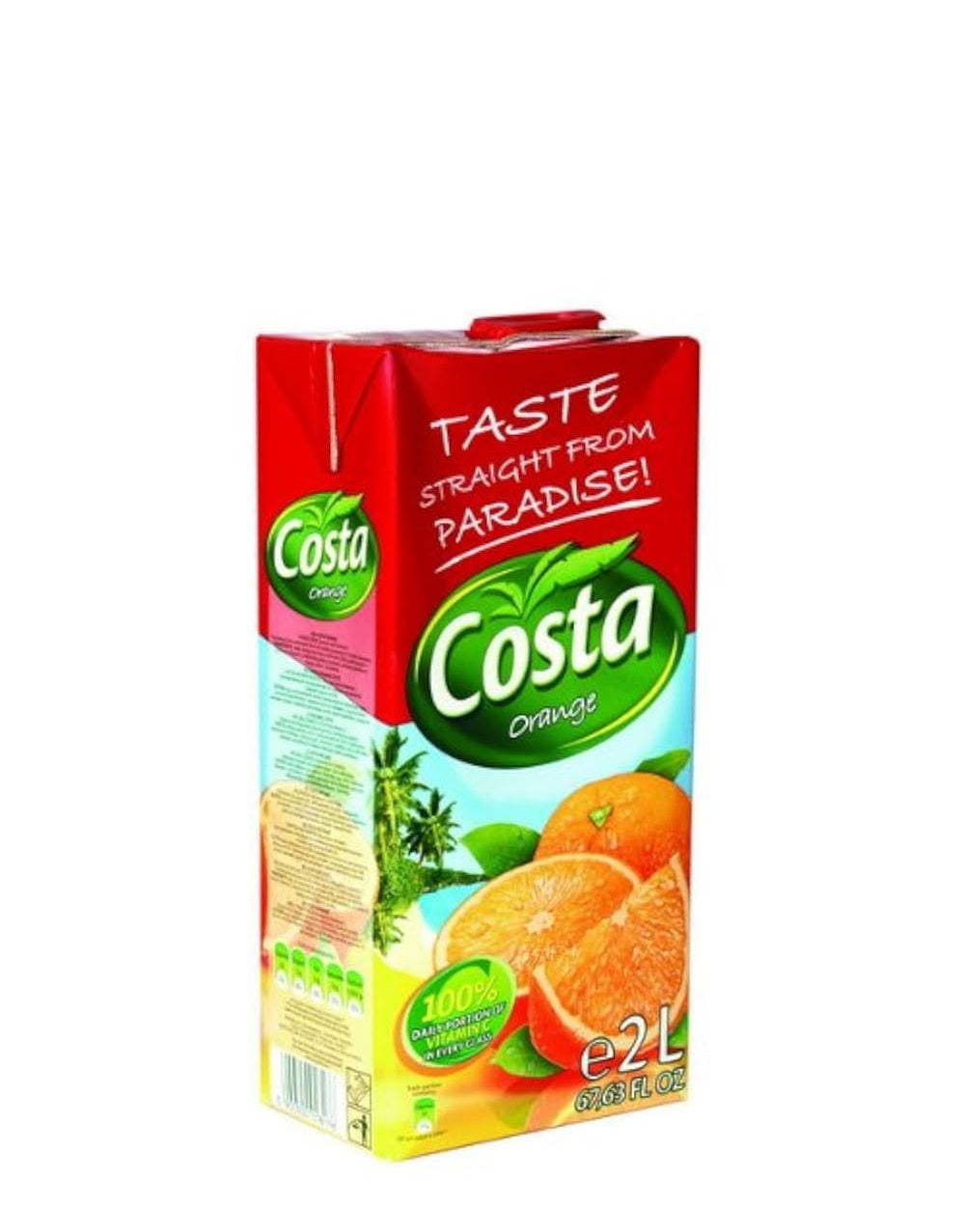 COSTA ORANGE DRINK 2L