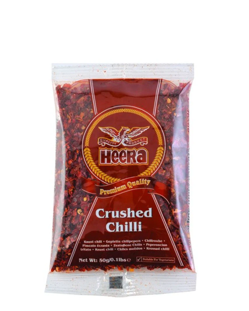CRUSHED CHILLI 50G (HEERA)