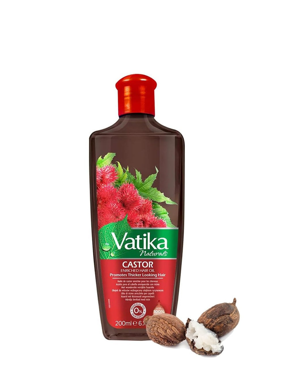 D/ VATIKA CASTOR OIL 200ML VATIKA CASTOR OIL 200ML