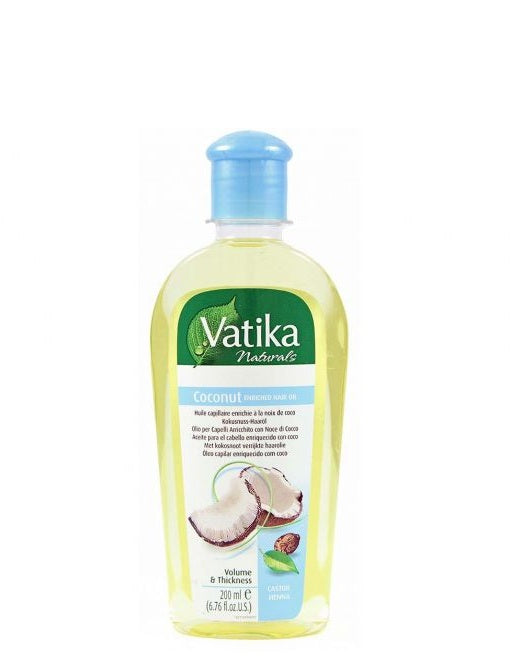 DAB VATIKA COCONUT OIL 200ML DAB VAT COCONT OIL 200ML