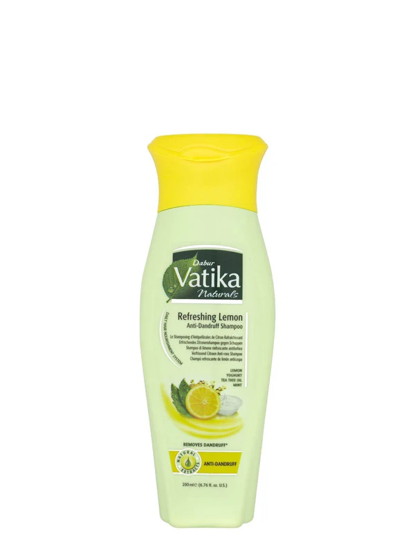 DABUR VATIKA REFRESHING LEMON SHAMPOO 200ML