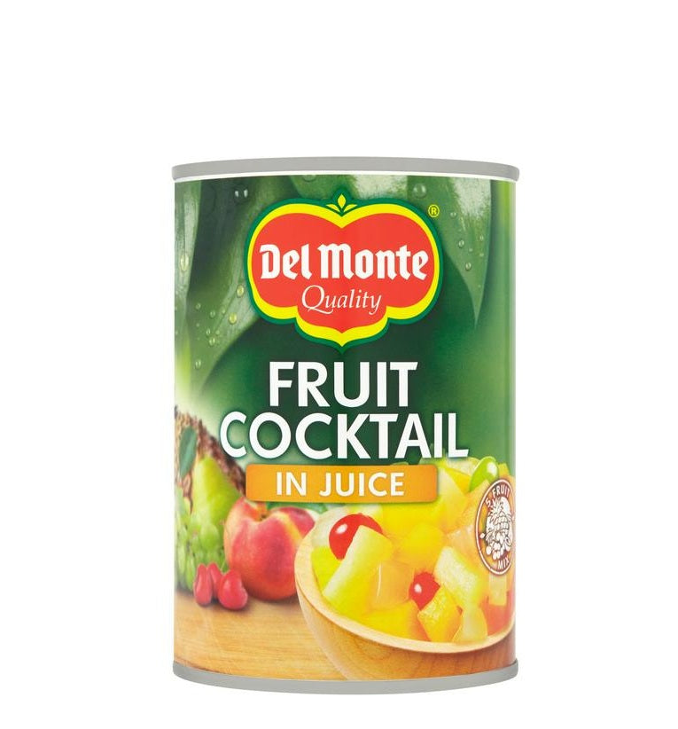 FRUIT COCKTAIL IN JUICE 415g (DEL MONTE)