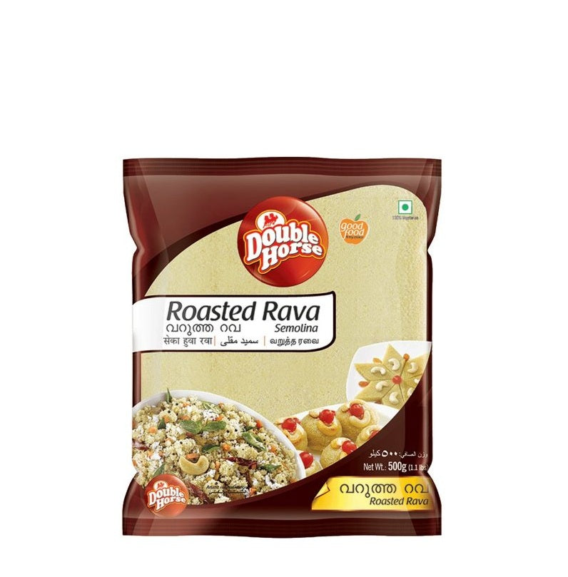DOUBLE HORSE ROASTED RAVA 1KG