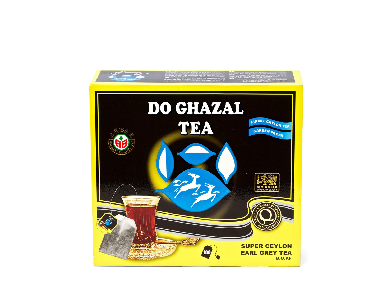 DO GHAZAL EARL GREY TEA 100 BAGS DO GHAZAL EARL GREY TEA 100 BAGS