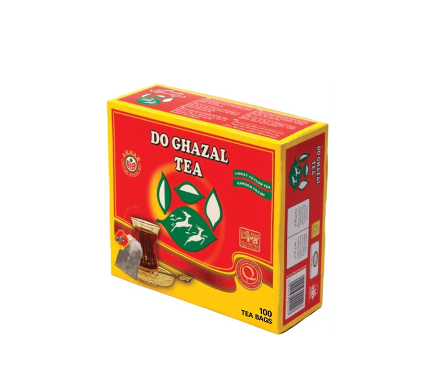 DO GHAZAL RED PURE CEYLON TEA 100PCS 200G
