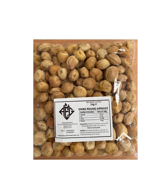 DRIED APRICOT 1KG BOX