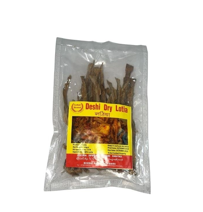 DRY LOTIA FISH 150G PM£3.50 DRY LOTIA FISH 150G PM£3.50