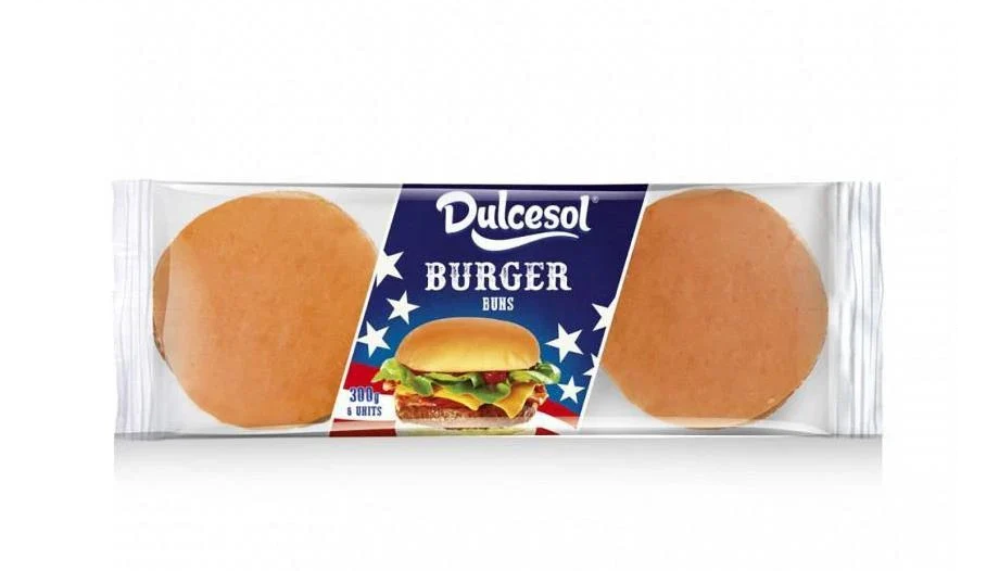 DULCESOL BURGER BUNS 300G 6PK
