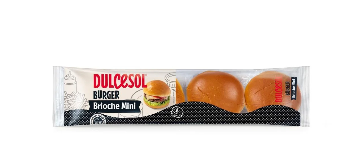 DULCESOL MINI BRIOCHE BURGER 160G