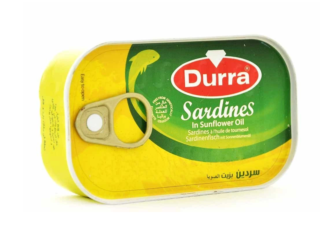 AL DURRA SARDINES IN SOYA OIL 125G