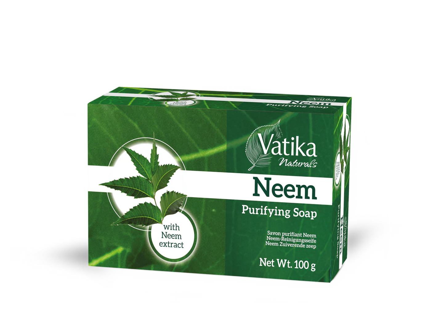 DABUR VATIKA NEEM SOAP 100G
