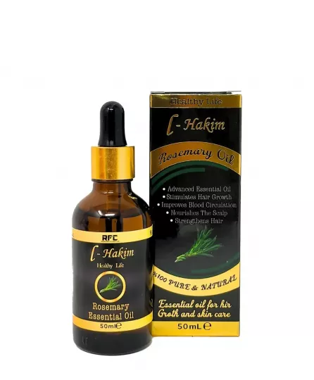 E-HAKIM ROSEMARY OIL 50ML E-HAKIM BLACK SEED OIL 50ML