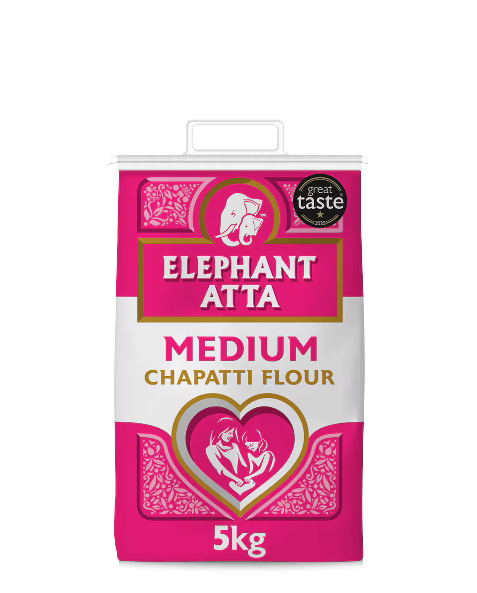 ELEPHANT MEDIUM ATTA 5KG ELEPHANT MEDIUM 5KG