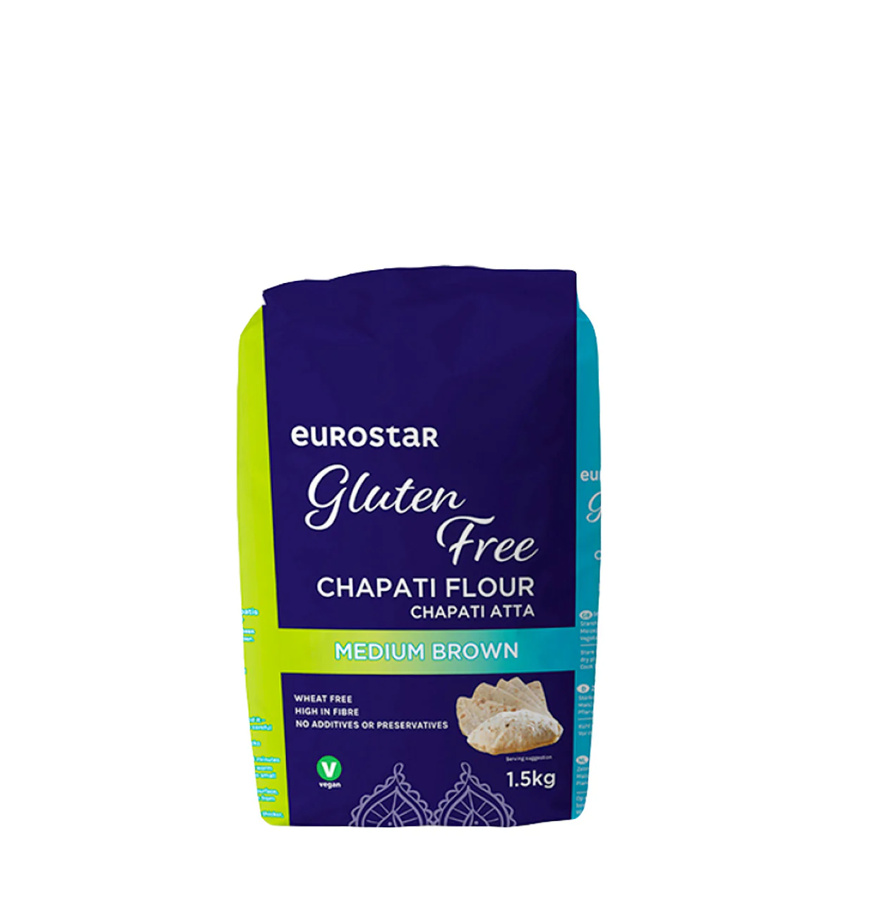 EUROSTAR GLUTEN FREE MED BROWN FLOUR 1.5KG